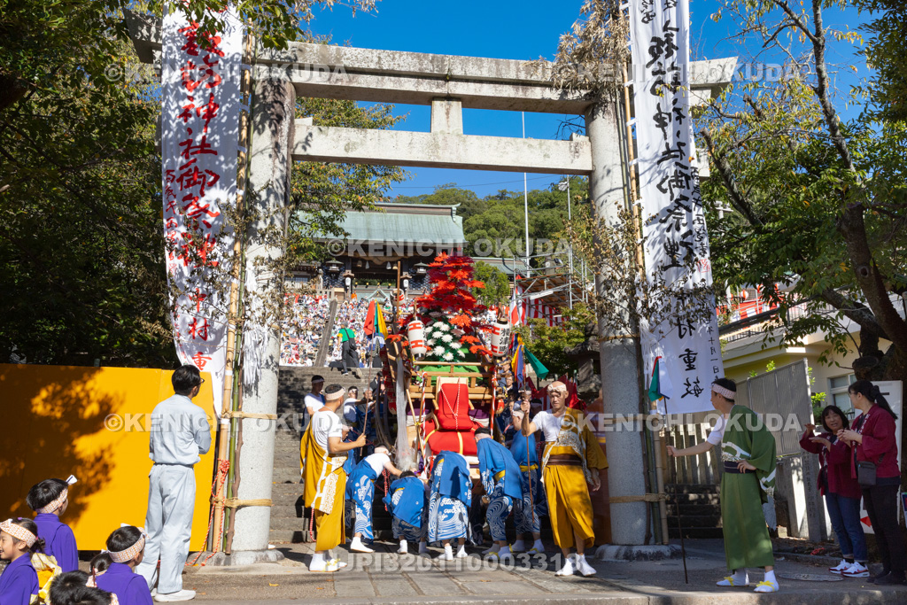 長崎県 長崎くんち 川船(榎津町)
