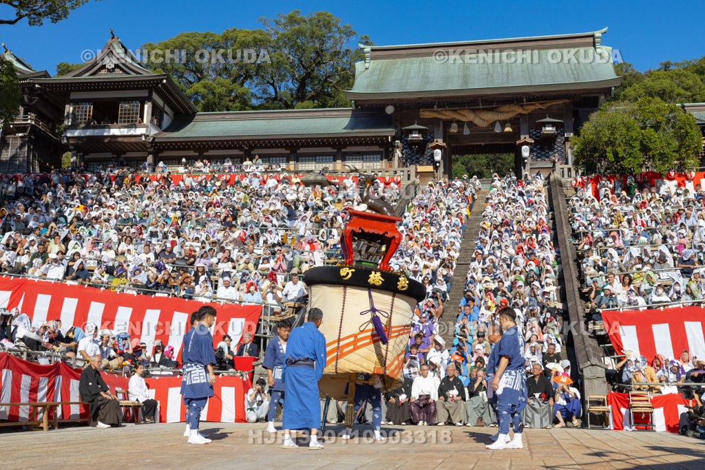 長崎県 長崎くんち 傘鉾(新橋町)
