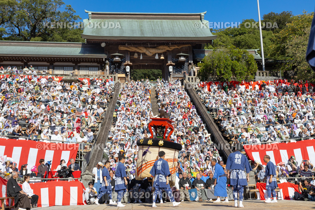 長崎県 長崎くんち 傘鉾(新橋町)