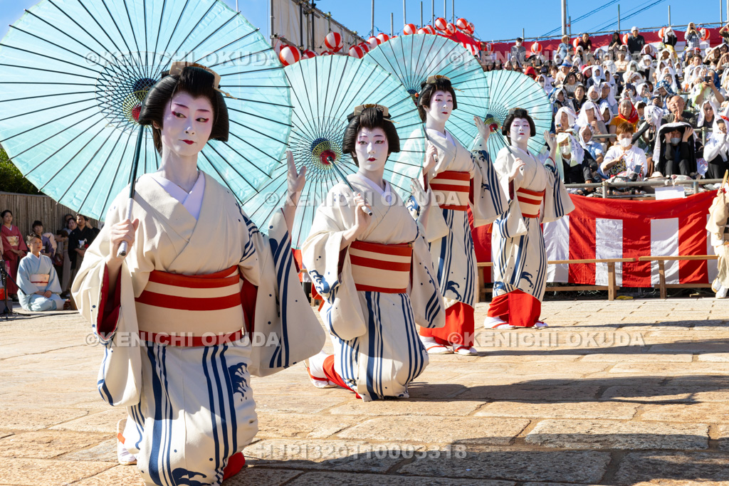 長崎県 長崎くんち 本踊 阿蘭陀万歳(新橋町)