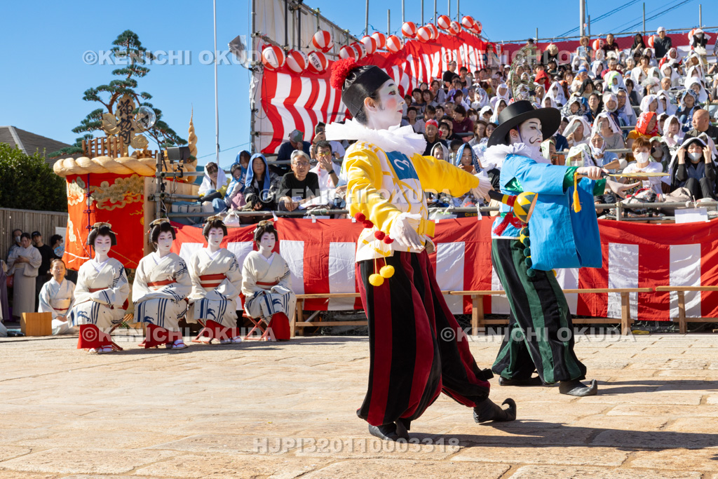 長崎県 長崎くんち 本踊 阿蘭陀万歳(新橋町)