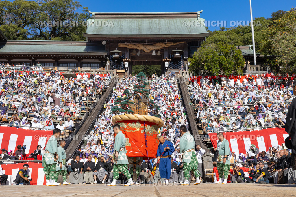長崎県 長崎くんち 傘鉾(諏訪町)