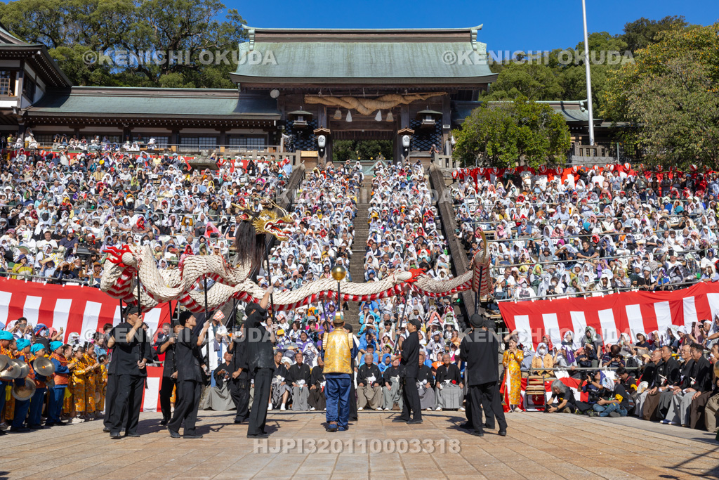 長崎県 長崎くんち 龍踊(諏訪町)