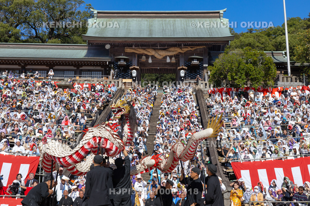 長崎県 長崎くんち 龍踊(諏訪町)