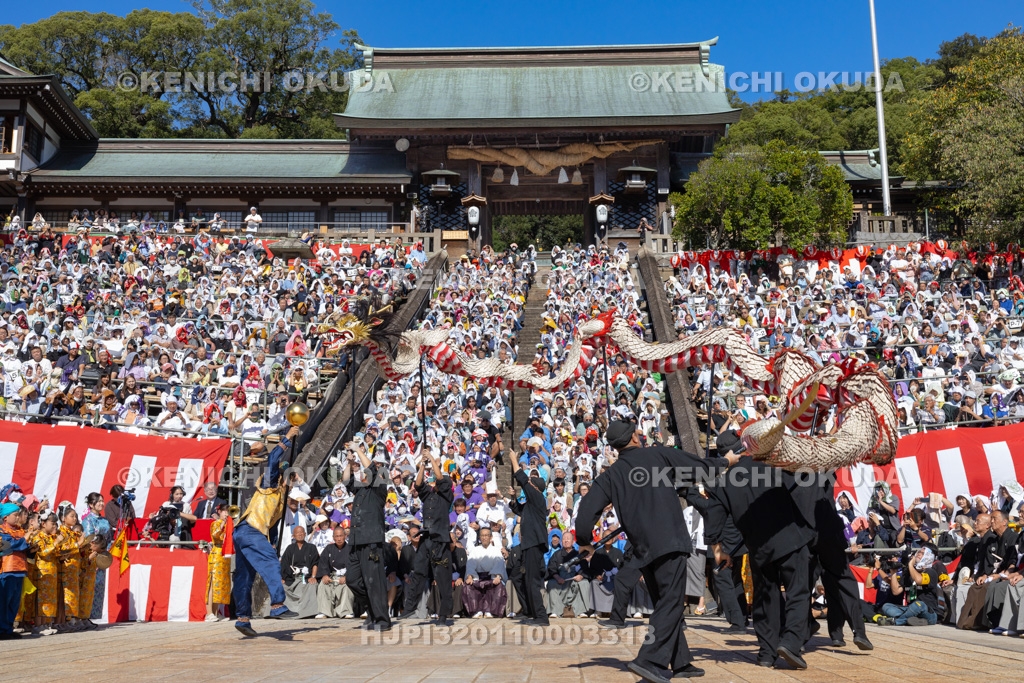 長崎県 長崎くんち 龍踊(諏訪町)