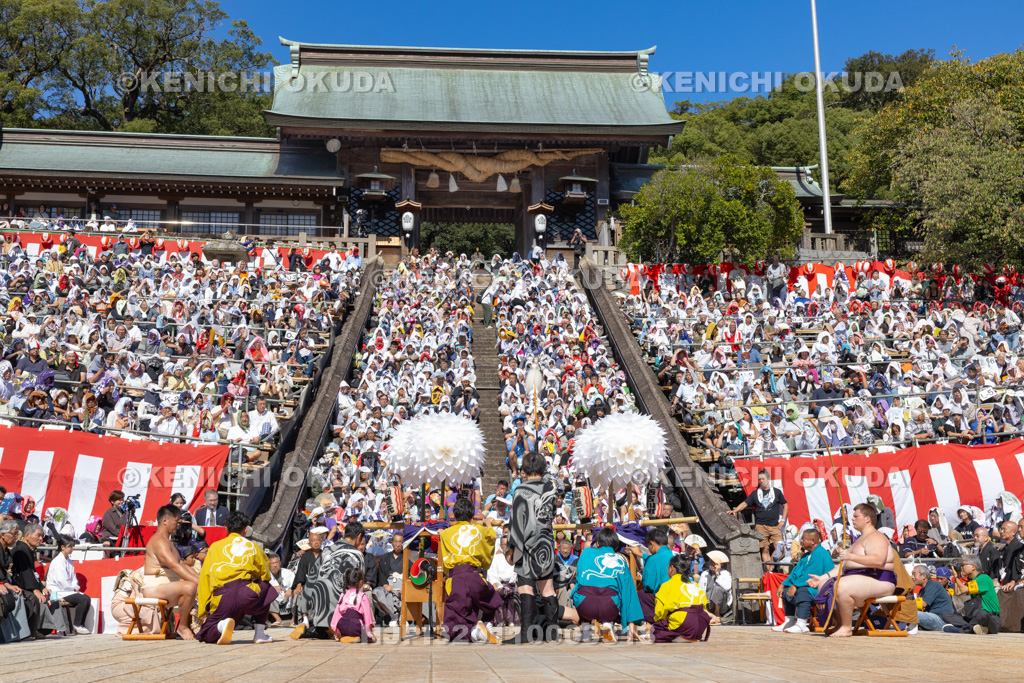 長崎県 長崎くんち 櫓太鼓(西古川町)