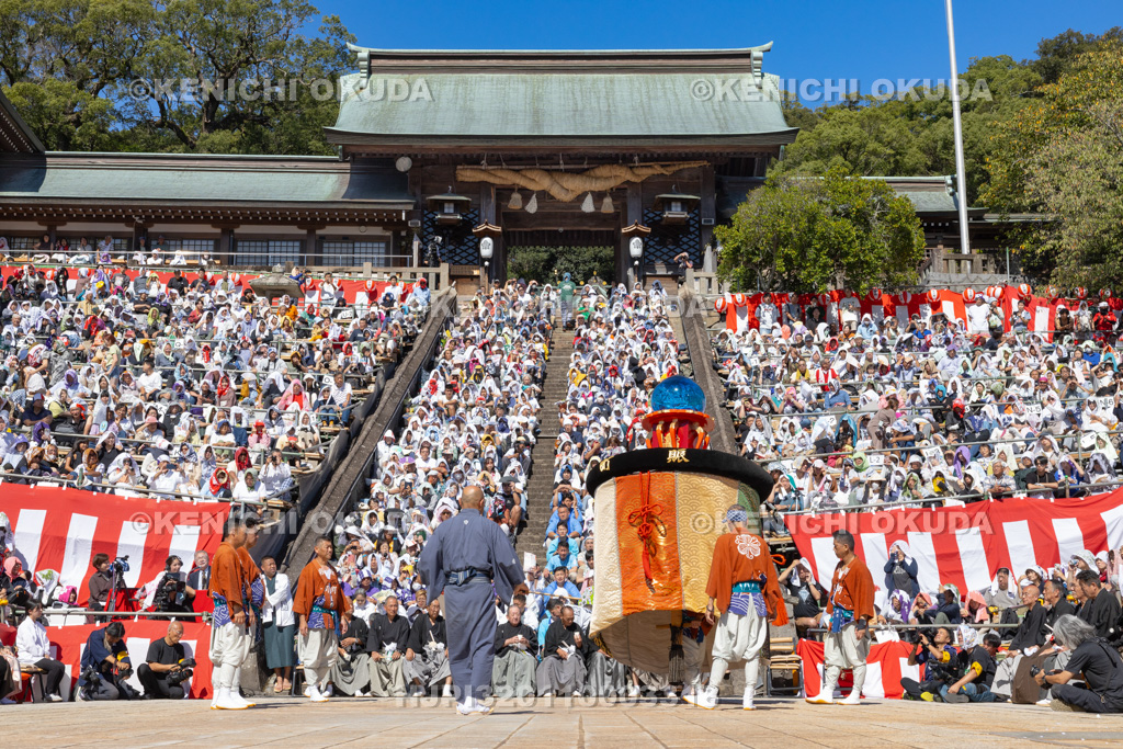 長崎県 長崎くんち 傘鉾(賑町)