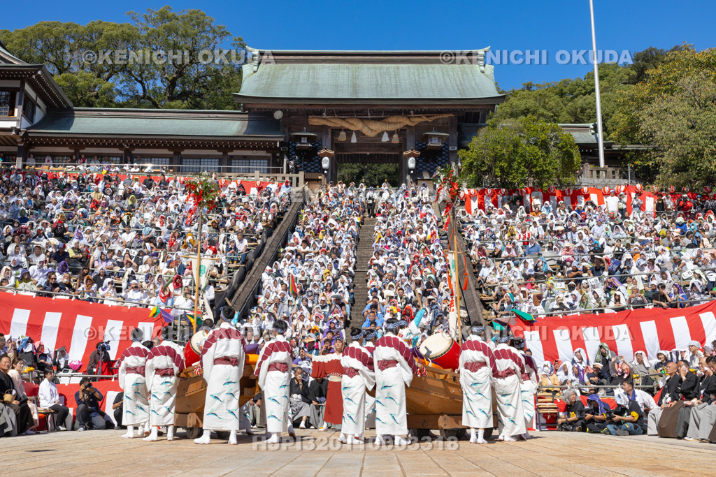 長崎県 長崎くんち 大漁万祝恵美須船(賑町)