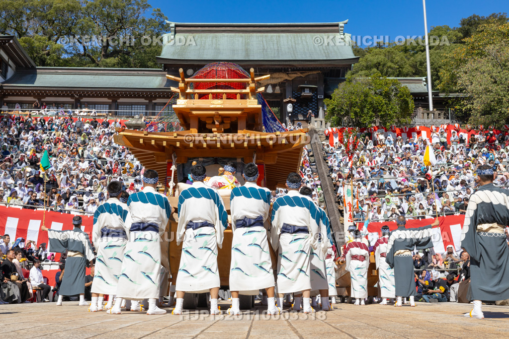 長崎県 長崎くんち 大漁万祝恵美須船(賑町)