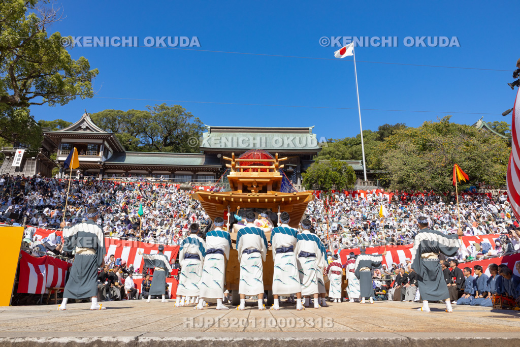 長崎県 長崎くんち 大漁万祝恵美須船(賑町)