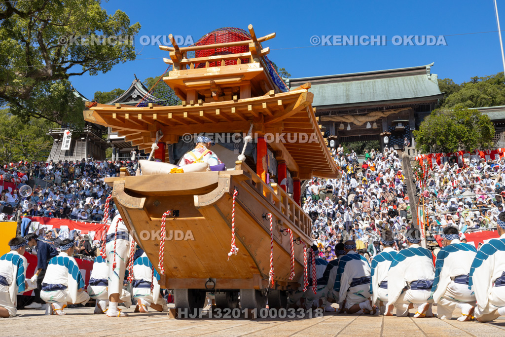 長崎県 長崎くんち 大漁万祝恵美須船(賑町)
