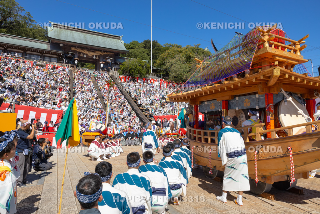 長崎県 長崎くんち 大漁万祝恵美須船(賑町)