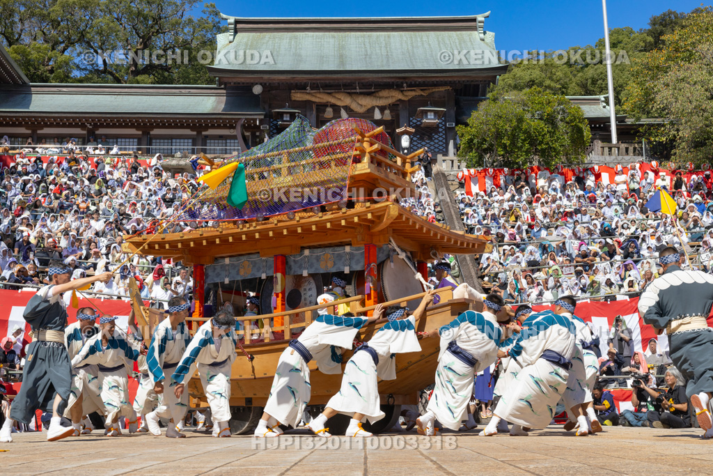 長崎県 長崎くんち 大漁万祝恵美須船(賑町)