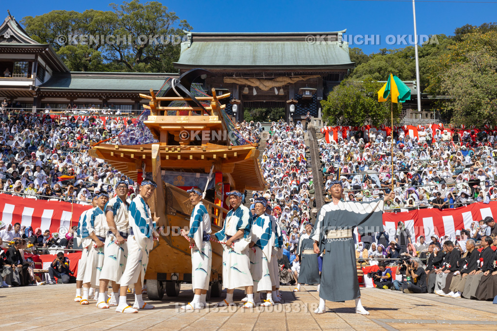 長崎県 長崎くんち 大漁万祝恵美須船(賑町)