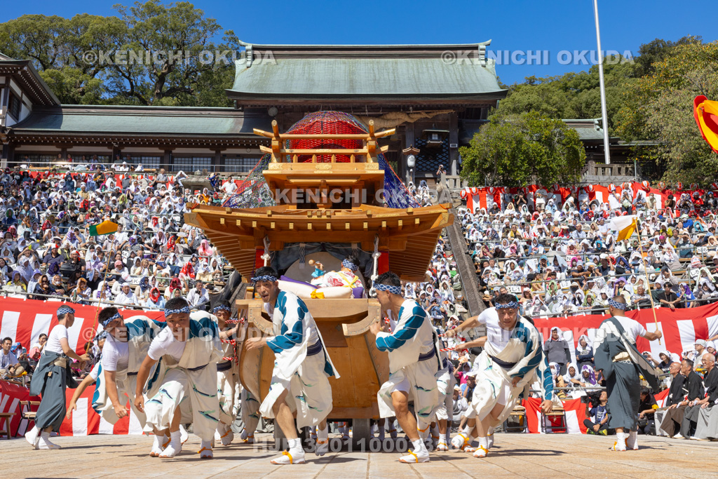 長崎県 長崎くんち 大漁万祝恵美須船(賑町)