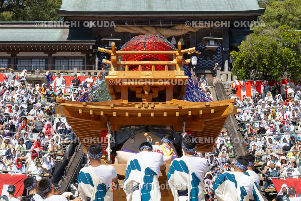 長崎県 長崎くんち 大漁万祝恵美須船(賑町)