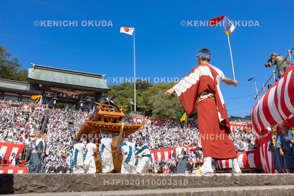 長崎県 長崎くんち 大漁万祝恵美須船(賑町)
