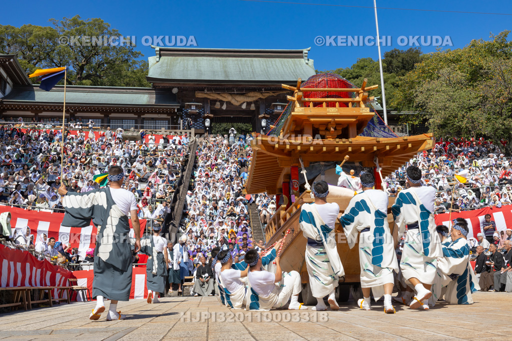 長崎県 長崎くんち 大漁万祝恵美須船(賑町)