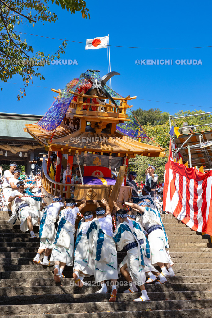 長崎県 長崎くんち 大漁万祝恵美須船(賑町)