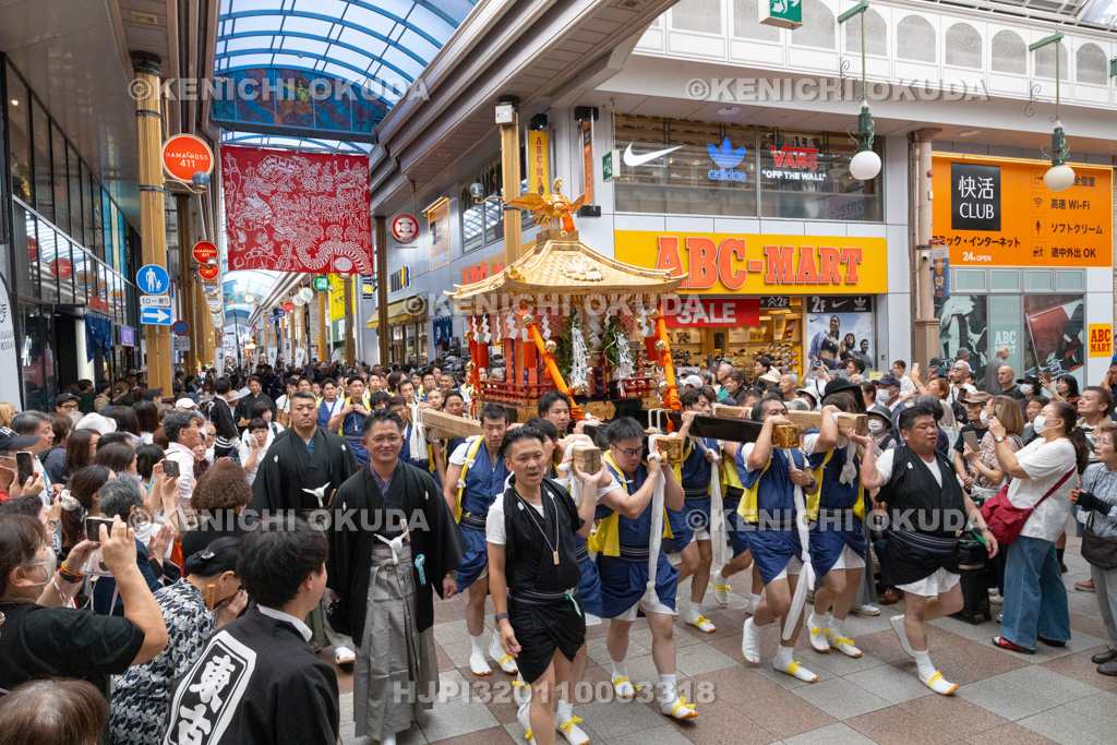 長崎県 長崎くんち お上り 神輿