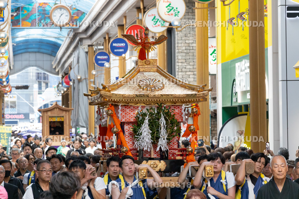 長崎県 長崎くんち お上り 神輿