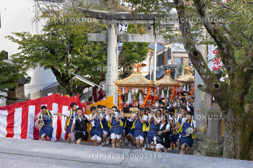 長崎県 長崎くんち お上り 神輿