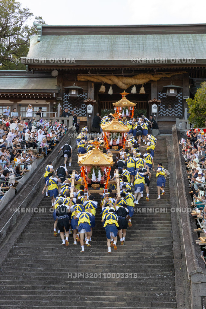 長崎県 長崎くんち お上り 神輿
