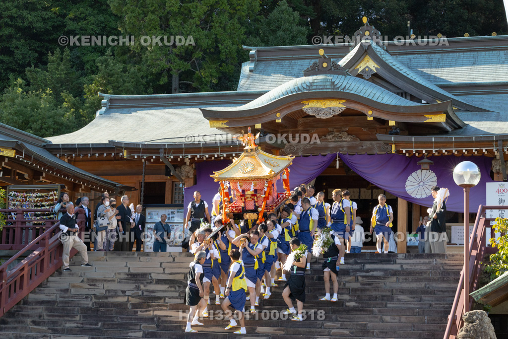 長崎県 長崎くんち お上り 神輿庫へ
