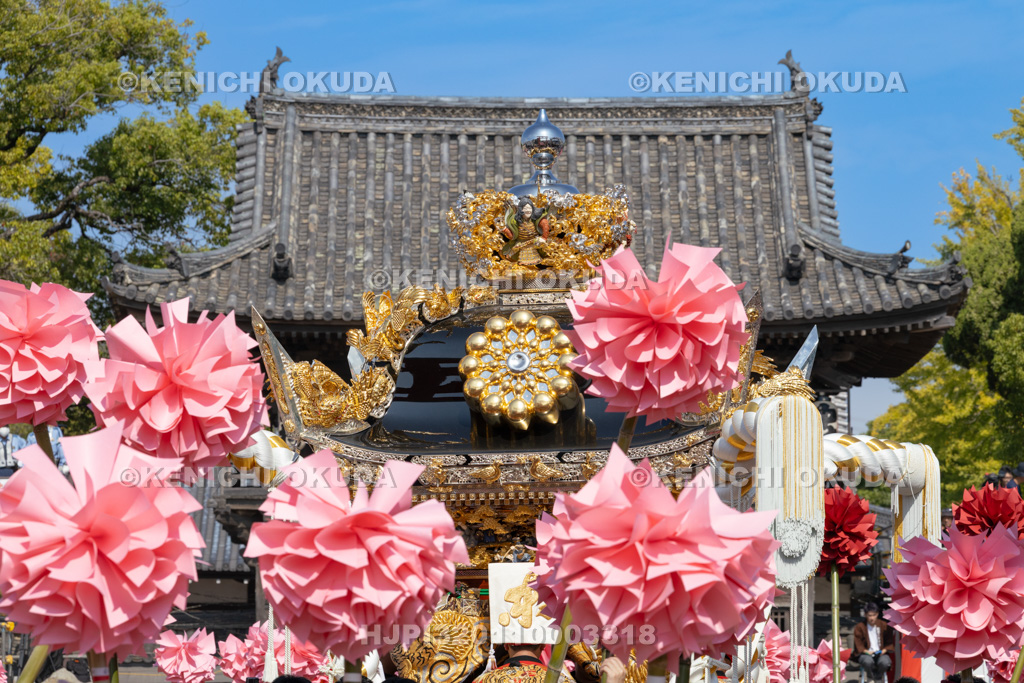 兵庫県 灘のけんか祭り(宵宮) 屋台宮入り 東山
