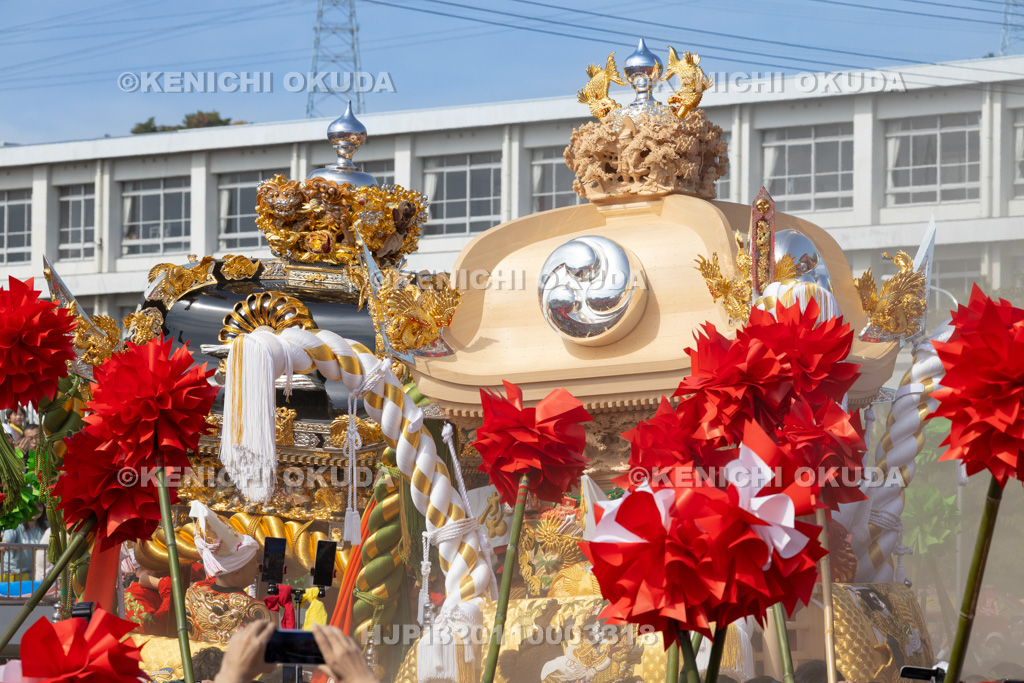 兵庫県 灘のけんか祭り(宵宮) 宮前練り合わせ 木場・松原