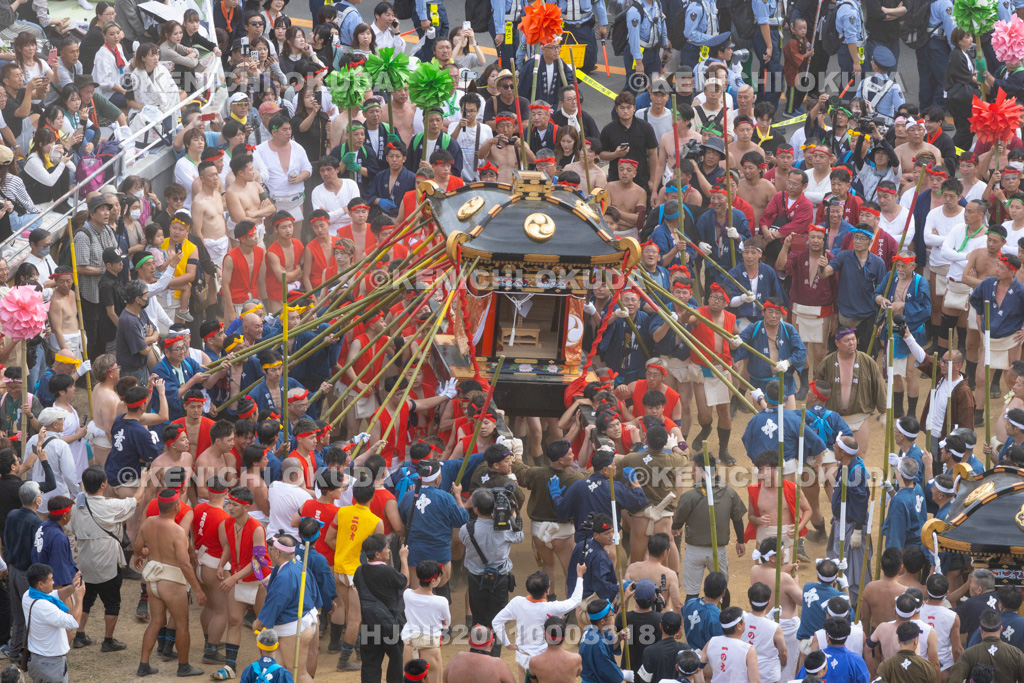 兵庫県 灘のけんか祭り(本宮) 神輿練り合わせ
