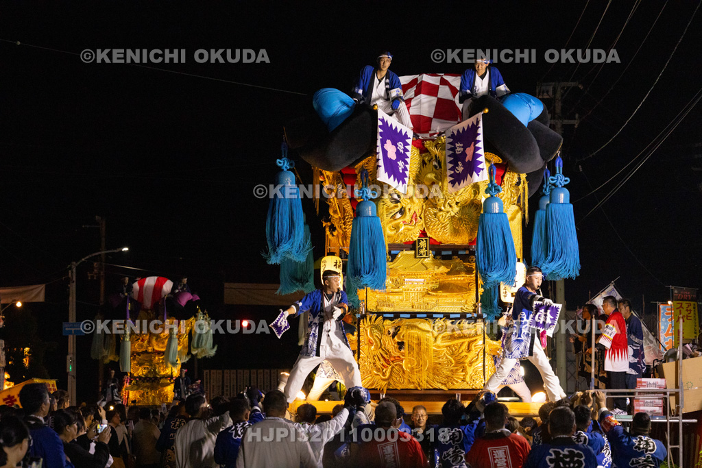 愛媛県 新居浜太鼓祭り 天神浜通りかきくらべ 楠崎