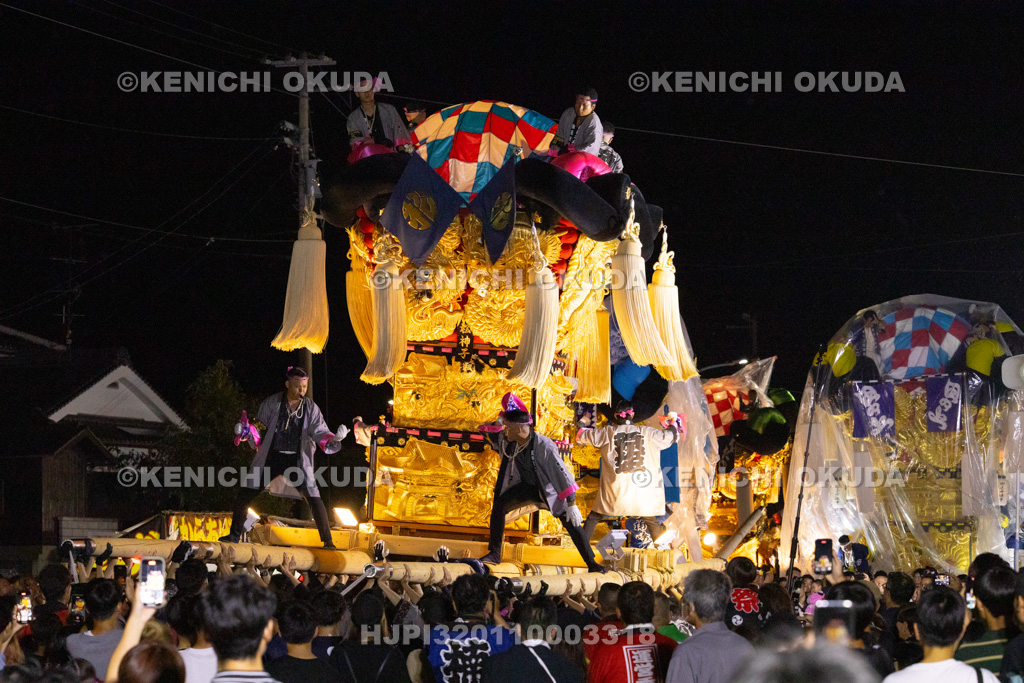 愛媛県 新居浜太鼓祭り 天神浜通りかきくらべ 松神子