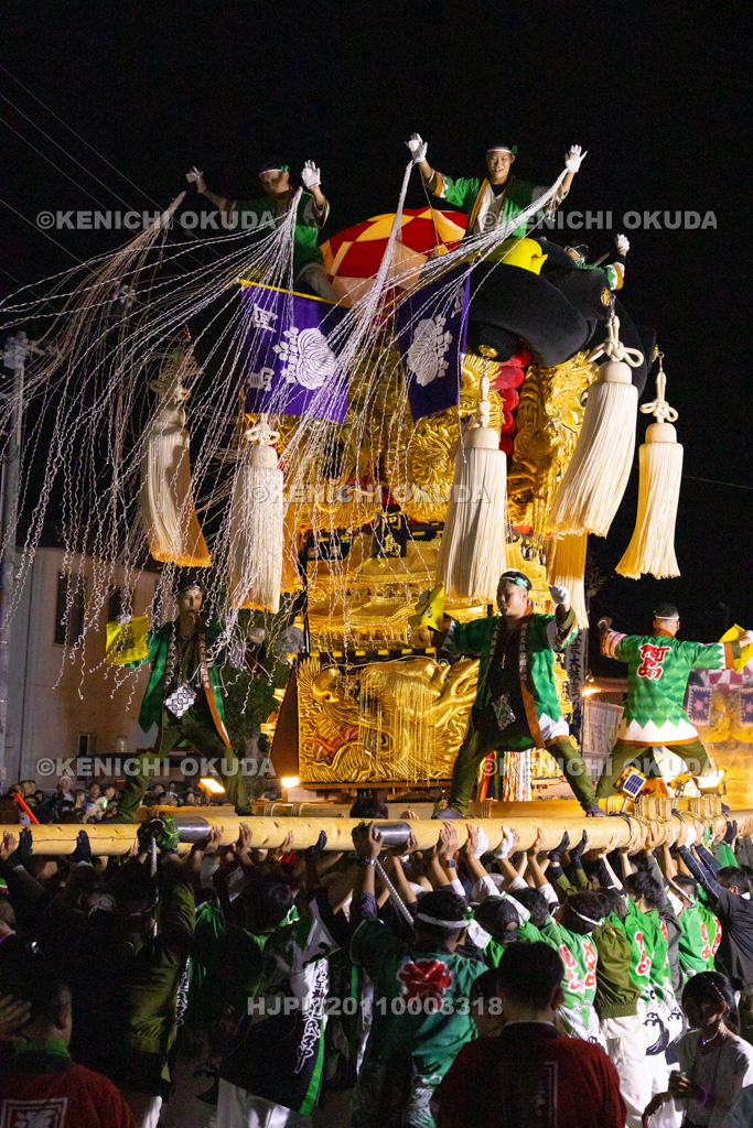 愛媛県 新居浜太鼓祭り 天神浜通りかきくらべ 阿島