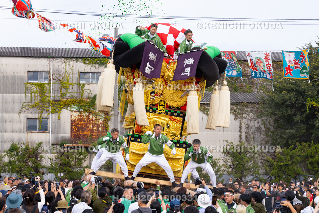 愛媛県 新居浜太鼓祭り 大江浜かきくらべ
