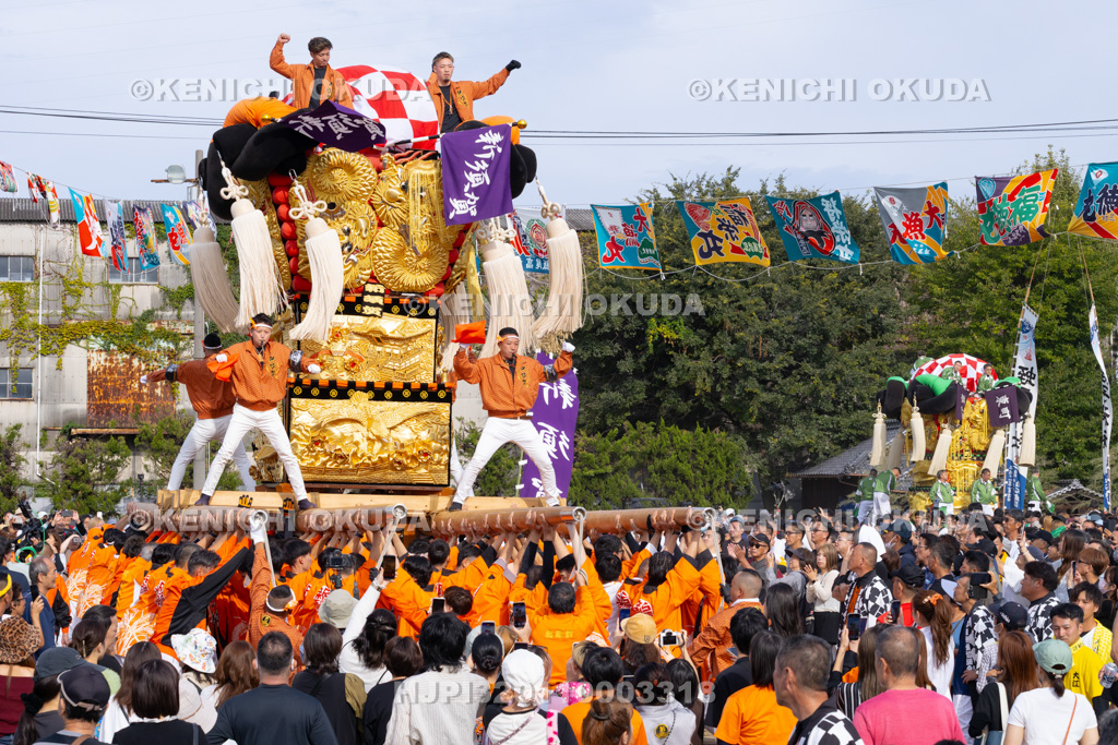 愛媛県 新居浜太鼓祭り 大江浜かきくらべ