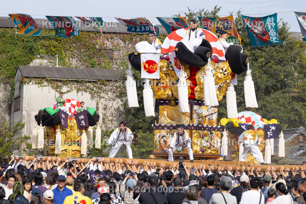 愛媛県 新居浜太鼓祭り 大江浜かきくらべ