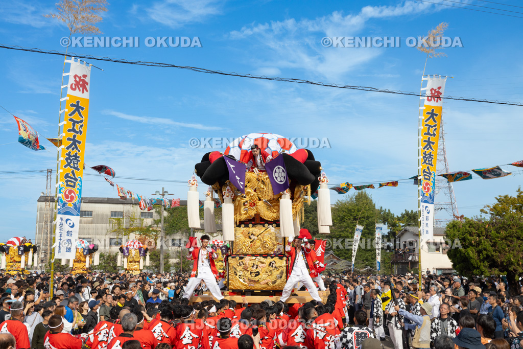 愛媛県 新居浜太鼓祭り 大江浜かきくらべ
