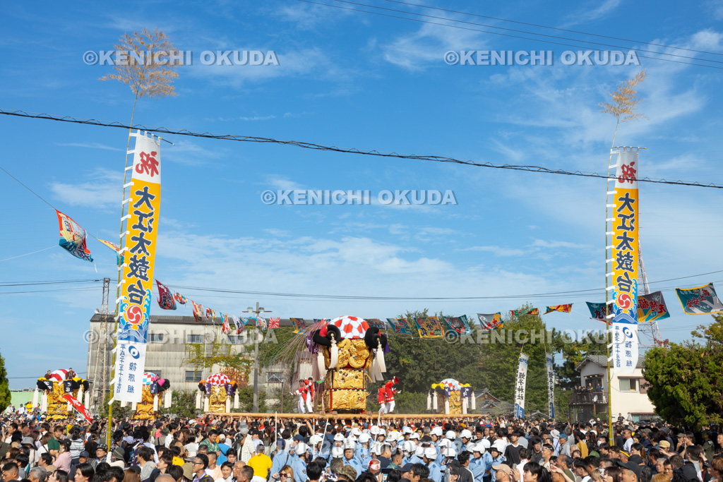 愛媛県 新居浜太鼓祭り 大江浜かきくらべ