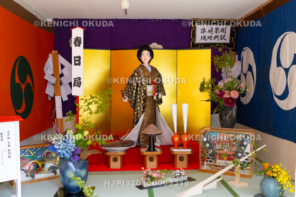 石川県 青柏祭 人形宿(作事町) 春日局