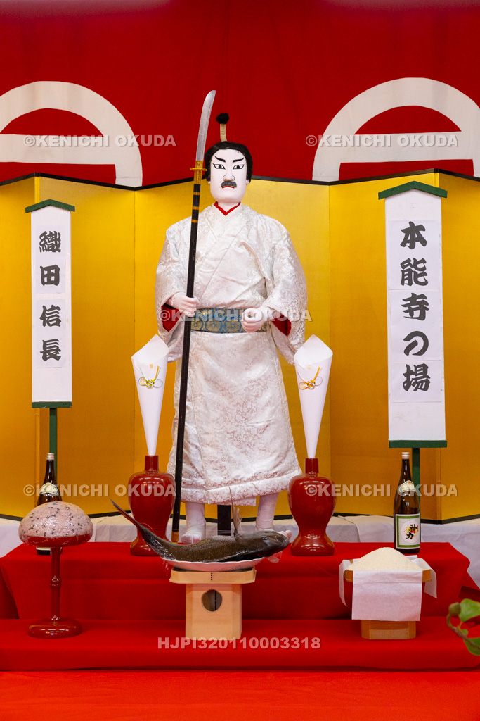 石川県 青柏祭 人形宿(馬出町) 織田信長