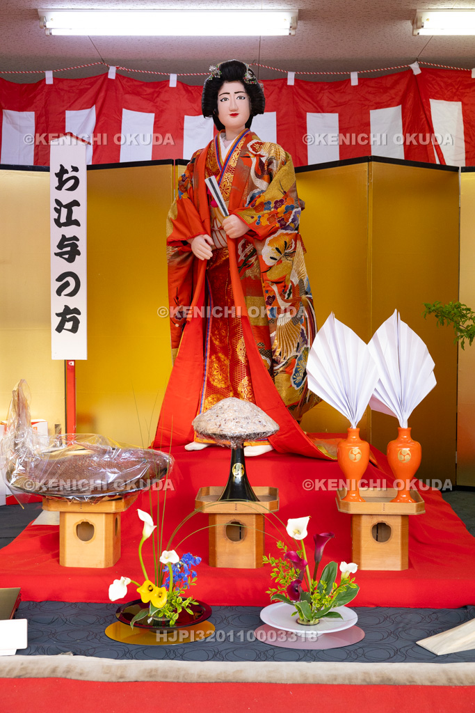 石川県 青柏祭 人形宿(府中町) お江与の方