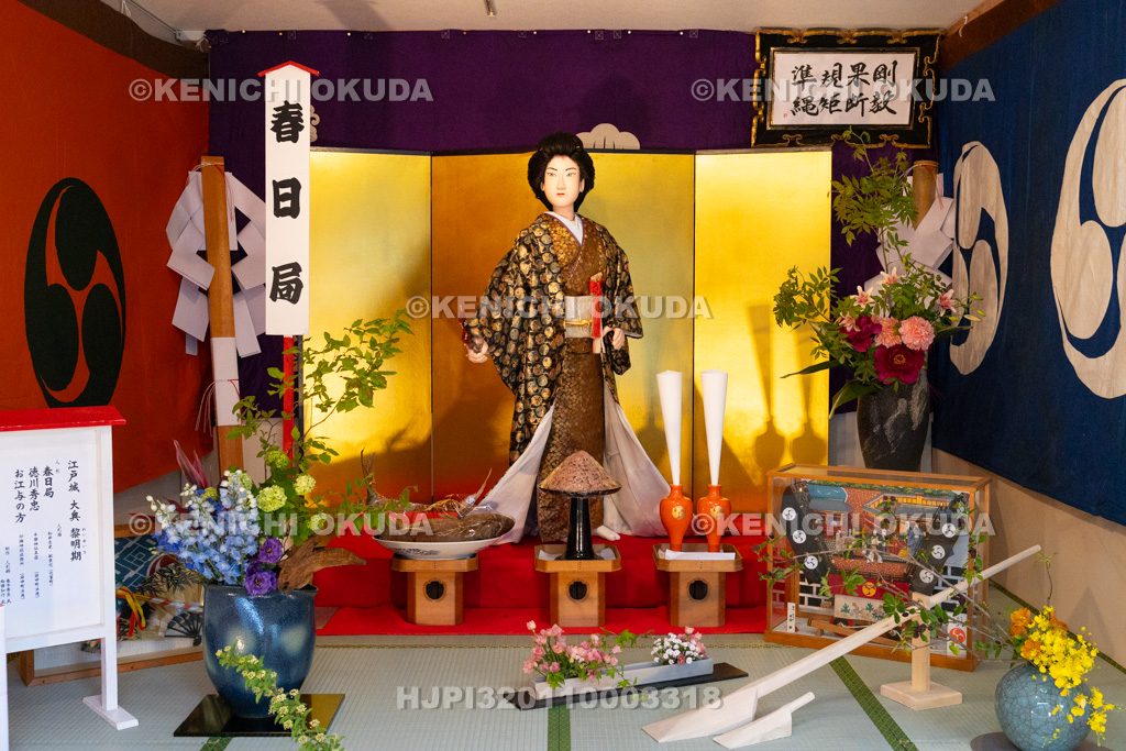 石川県 青柏祭 人形宿(作事町) 春日局
