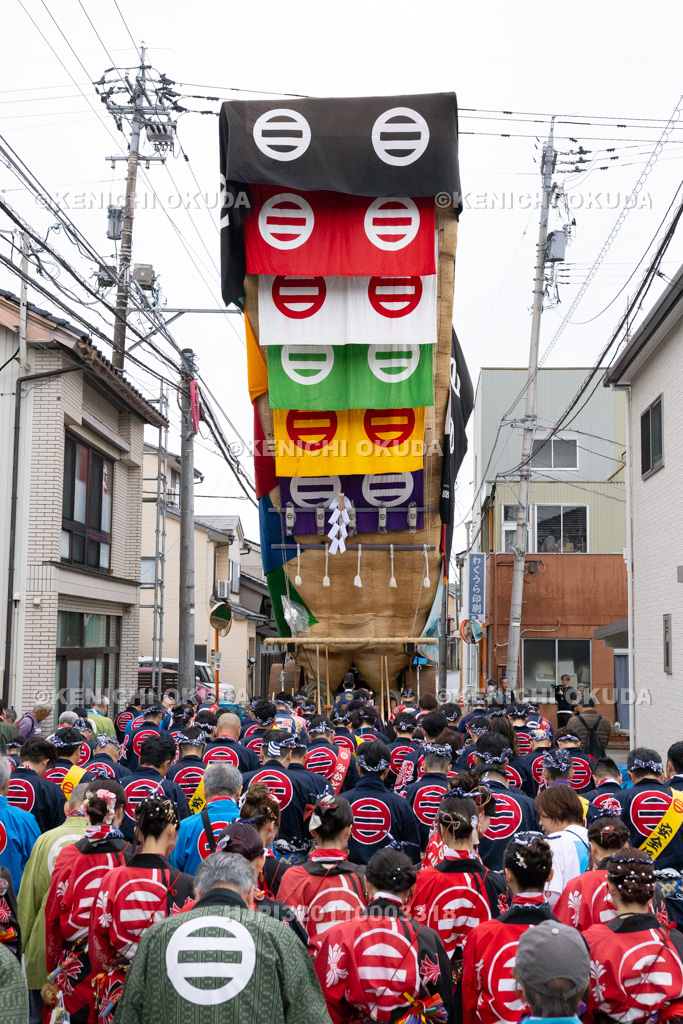 石川県 青柏祭 でか山(魚町) 魚町見附祭礼