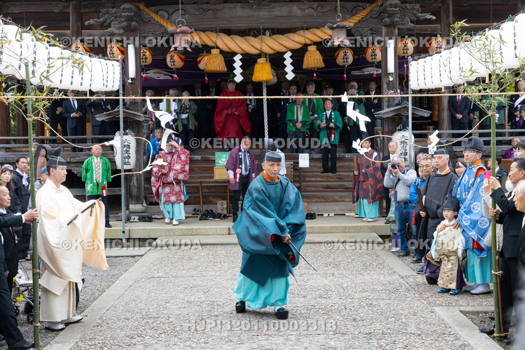 石川県 青柏祭 例大祭(本儀) 道饗祭