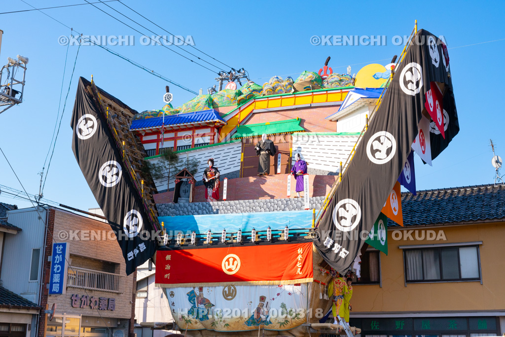 石川県 青柏祭 でか山(鍛冶町)