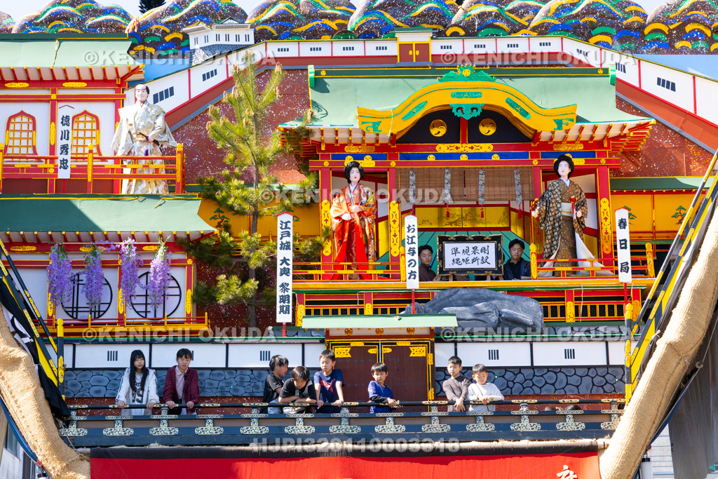 石川県 青柏祭 でか山(府中町)