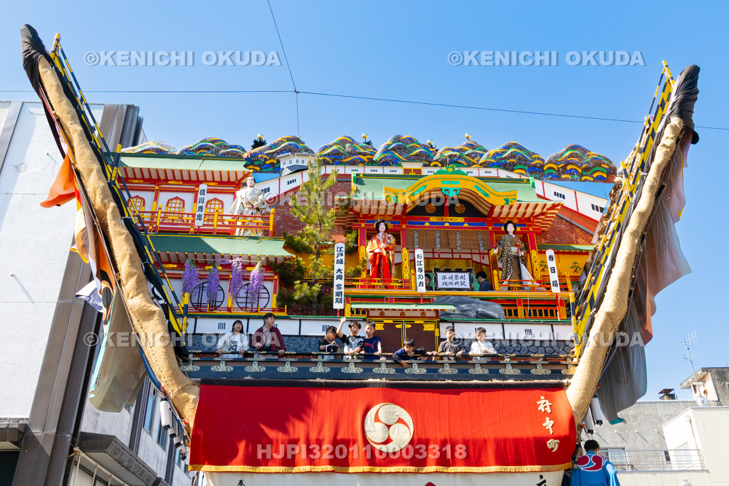 石川県 青柏祭 でか山(府中町)