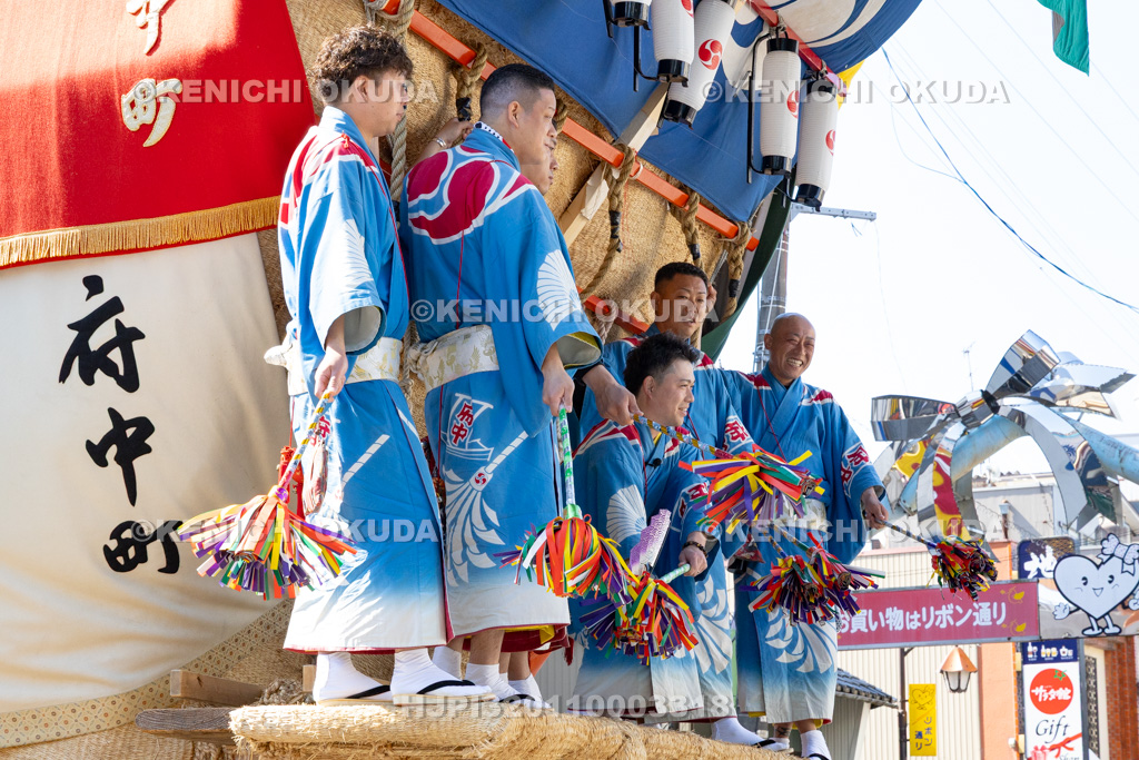 石川県 青柏祭 木遣り衆(府中町)