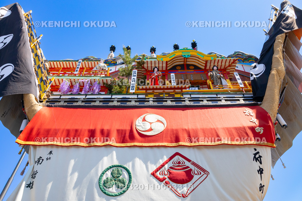 石川県 青柏祭 でか山(府中町)